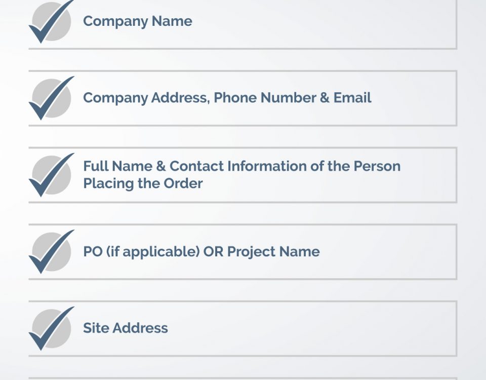 Information You Need from a New Customer