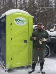 Ever Seen a Porta-Potty on Skis
