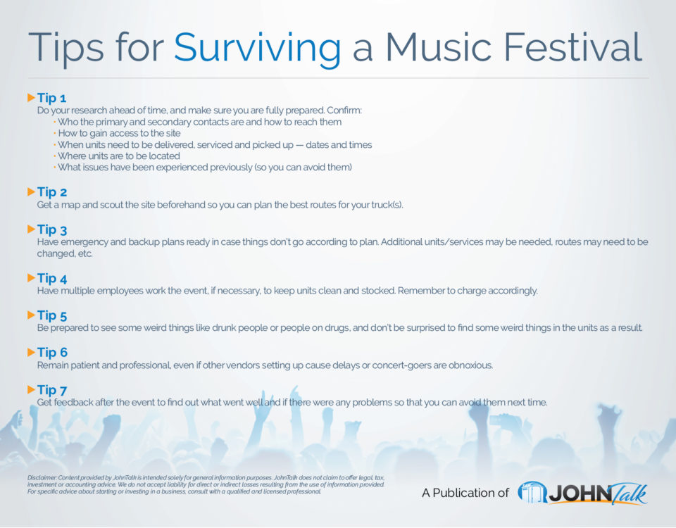 Tips for Surviving a Music Festival