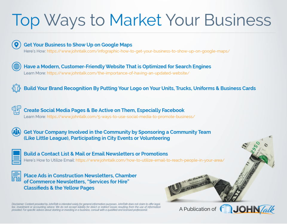 Top Ways to Market Your Business