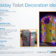 Holiday Toilet Decoration Ideas