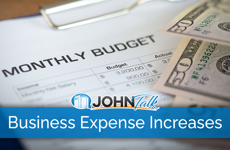 Business Expense Increases and How You Should Respond