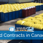 A business yard with many portable toilets in several different colors